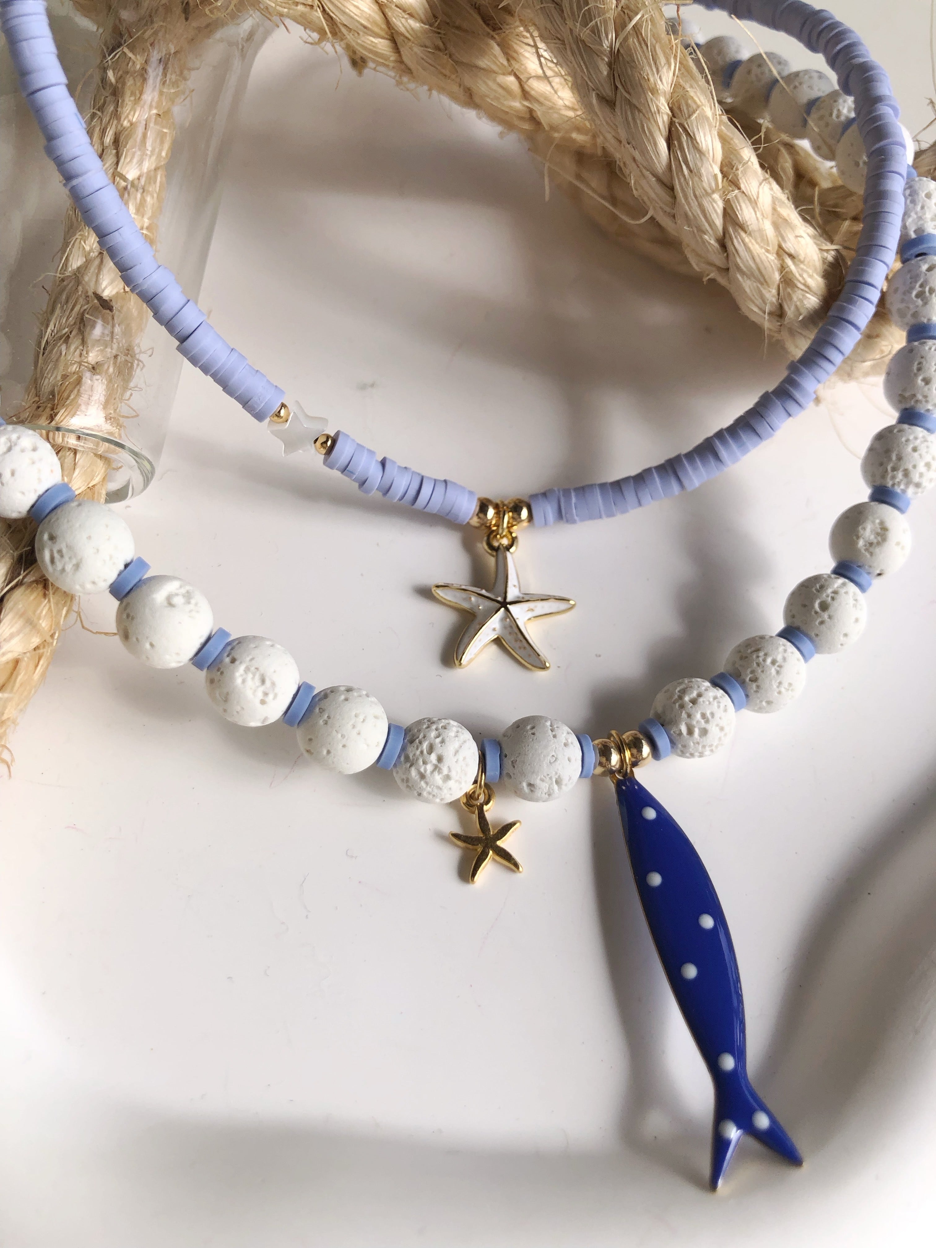Gargantilla Carla Azul